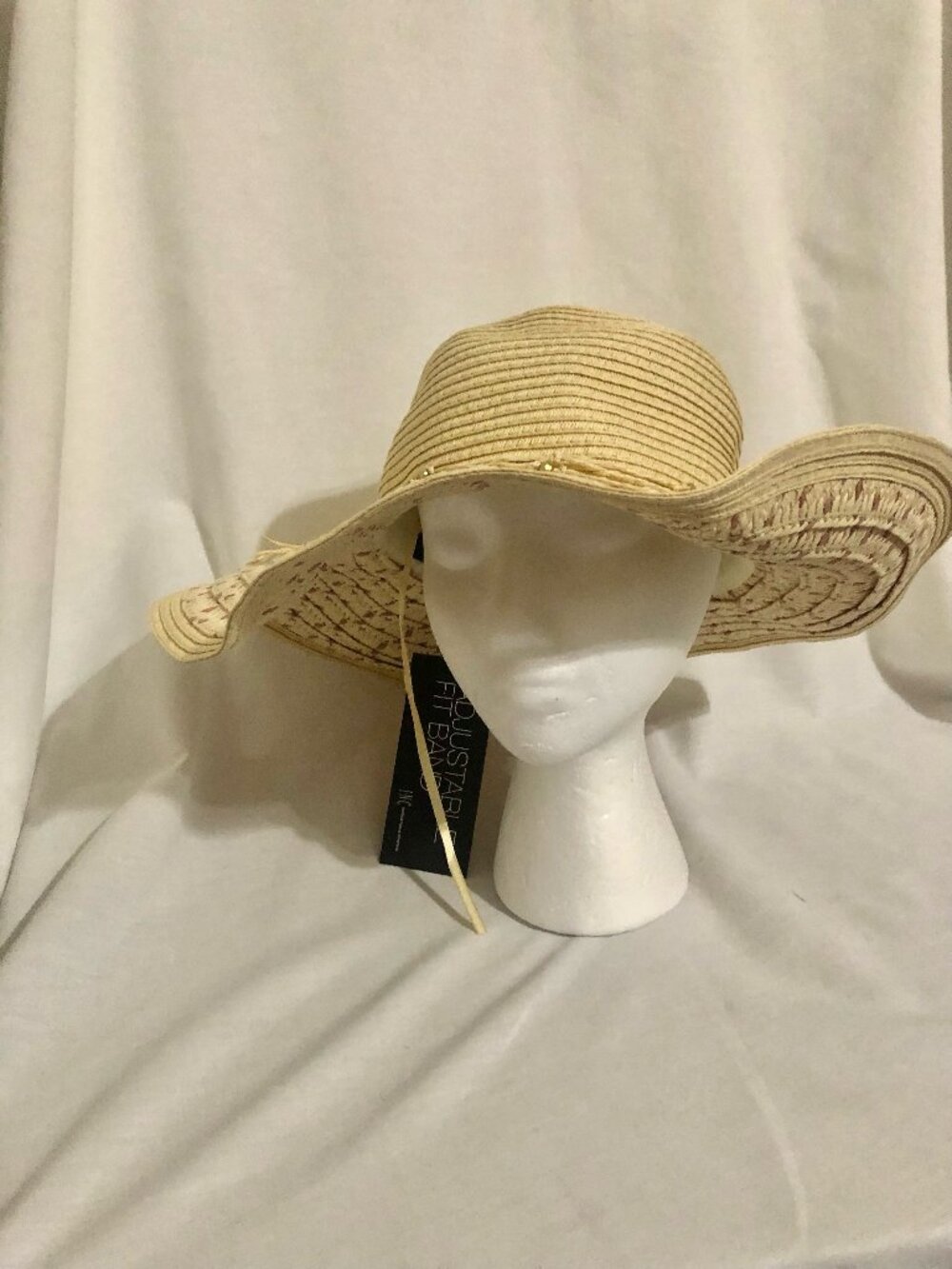 INC Natural Color Boho Straw Hat